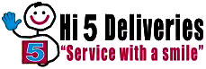 Hi 5 Deliveries Logo